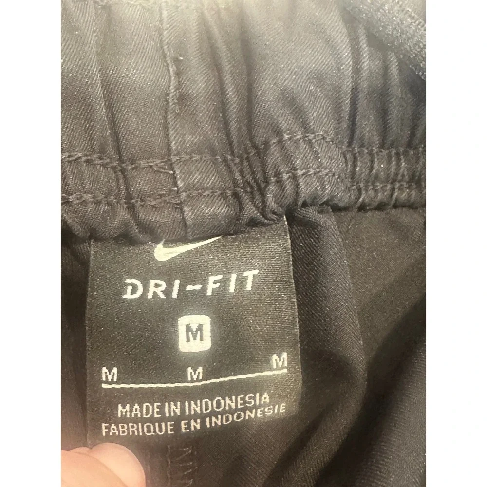 Nike Dri-FIT Mens Black Straight Leg Athletic Training Pants Size M RN 56323